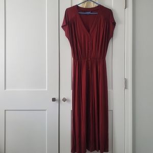 ModCloth Midi Long Sleeve Dress